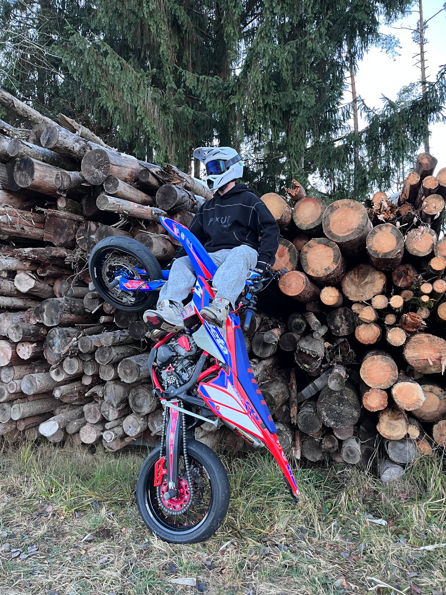 Flix Up Crew Pullover